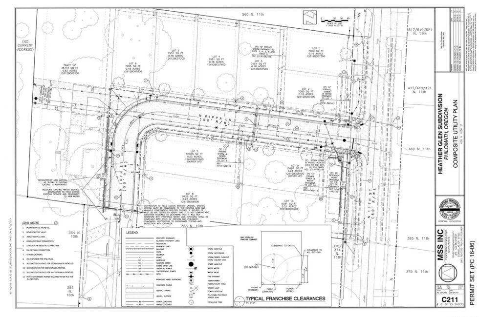 Heather Glen Subdivision MSS Inc. Engineers, Surveyors, and Planners